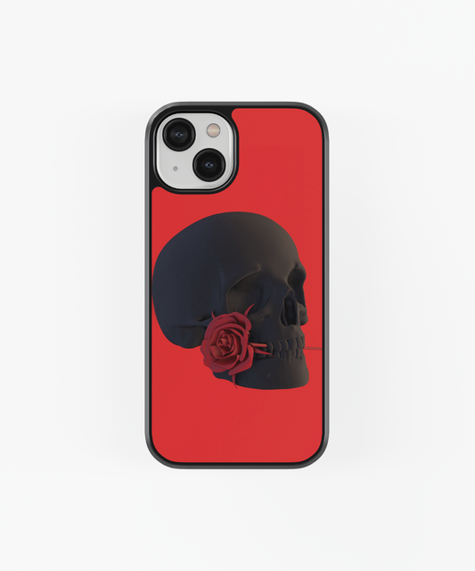 Skull x rose Mobile phone case