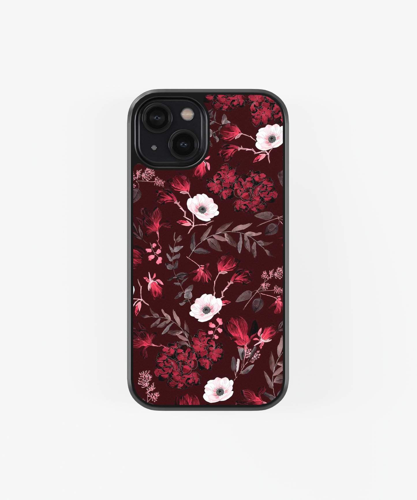 Romantic Pattern - Red Mobile phone case