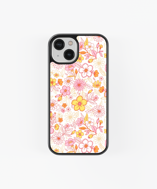 Retro Flowers Mobile phone case