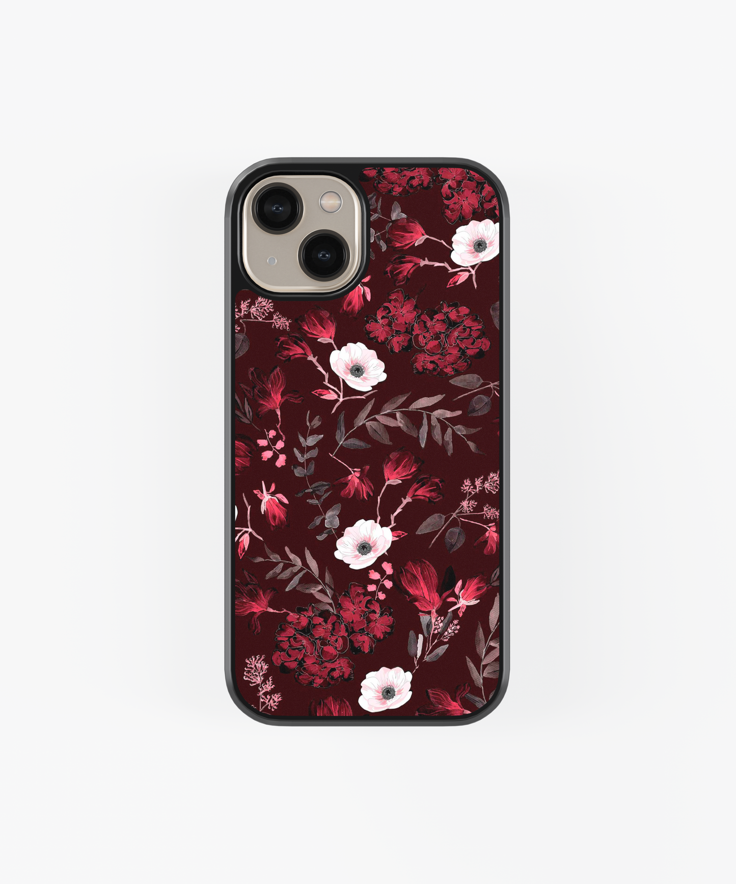 Romantic Pattern - Red Mobile phone case