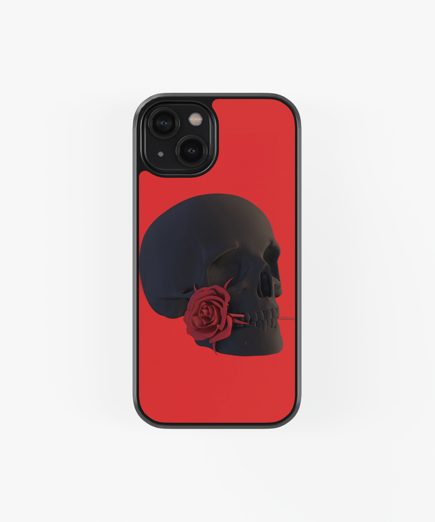 Skull x rose Mobile phone case