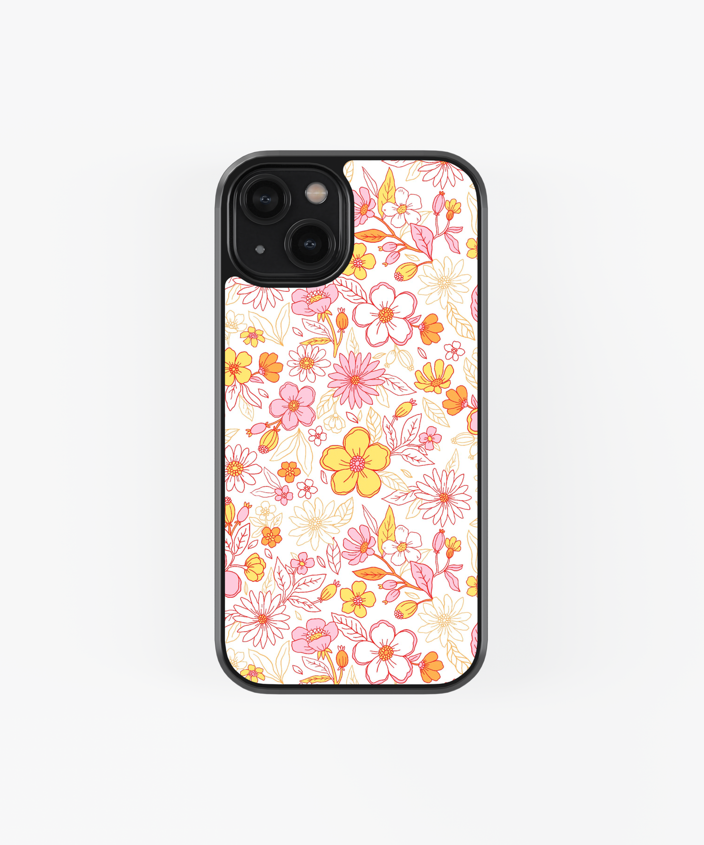 Retro Flowers Mobile phone case