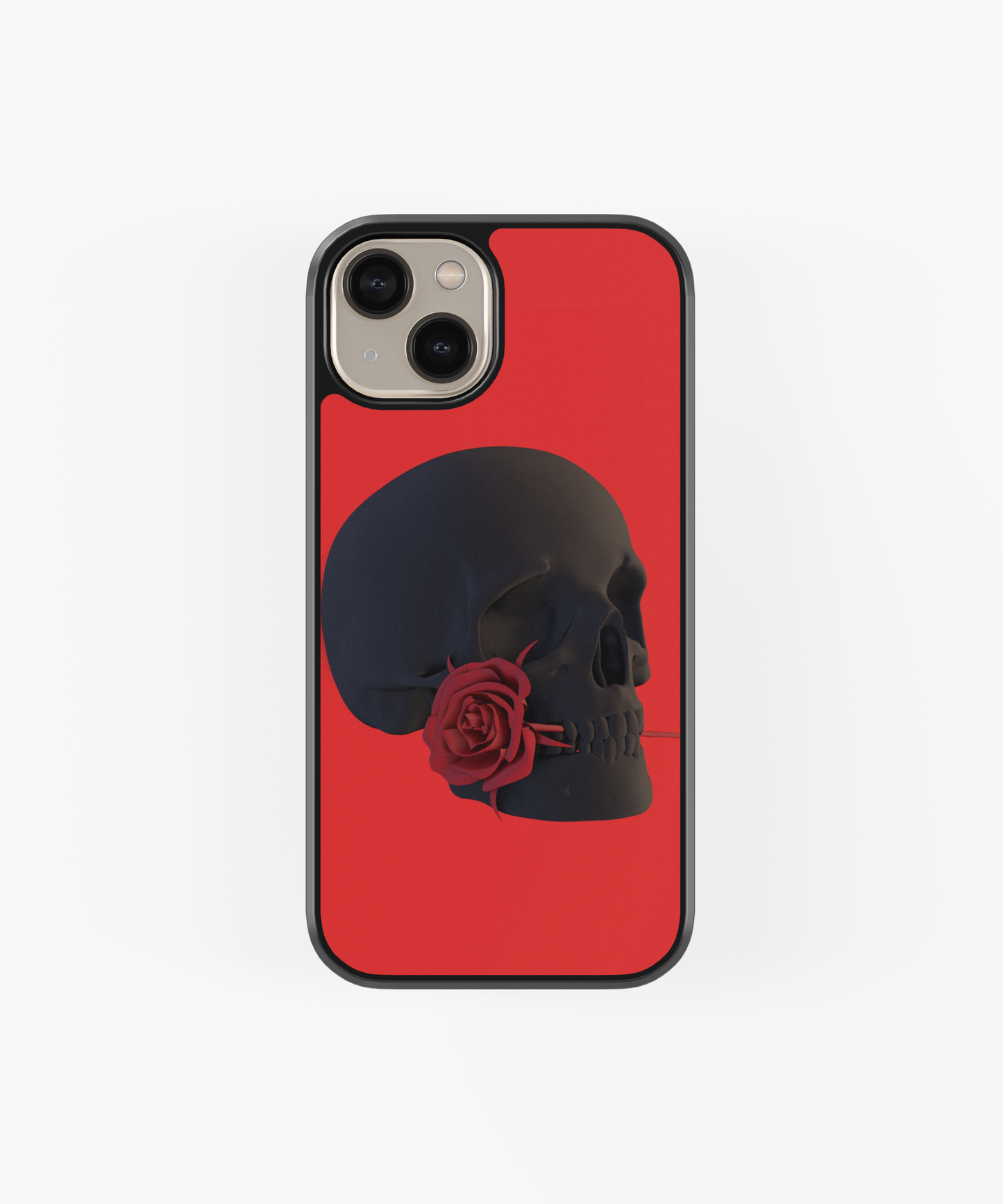 Skull x rose Mobile phone case