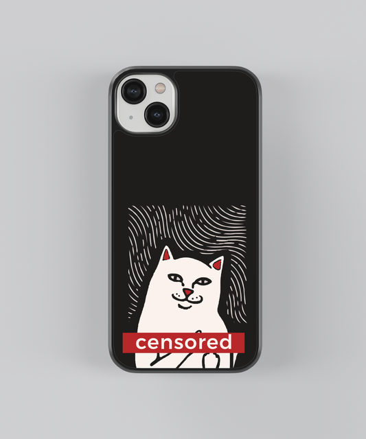 Rude Kitten Mobile phone case