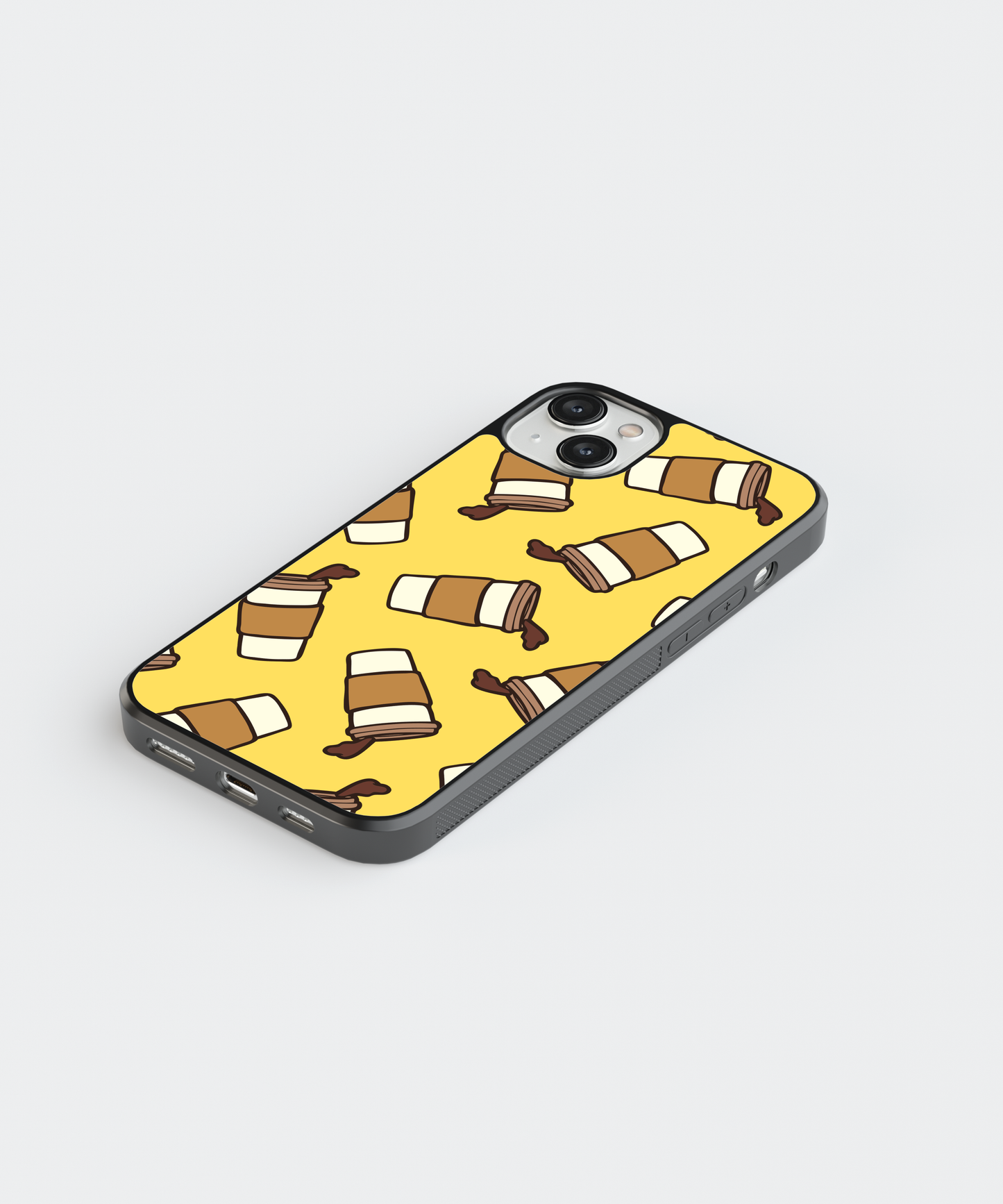 Coffee Cups Pattern Mobile phone case