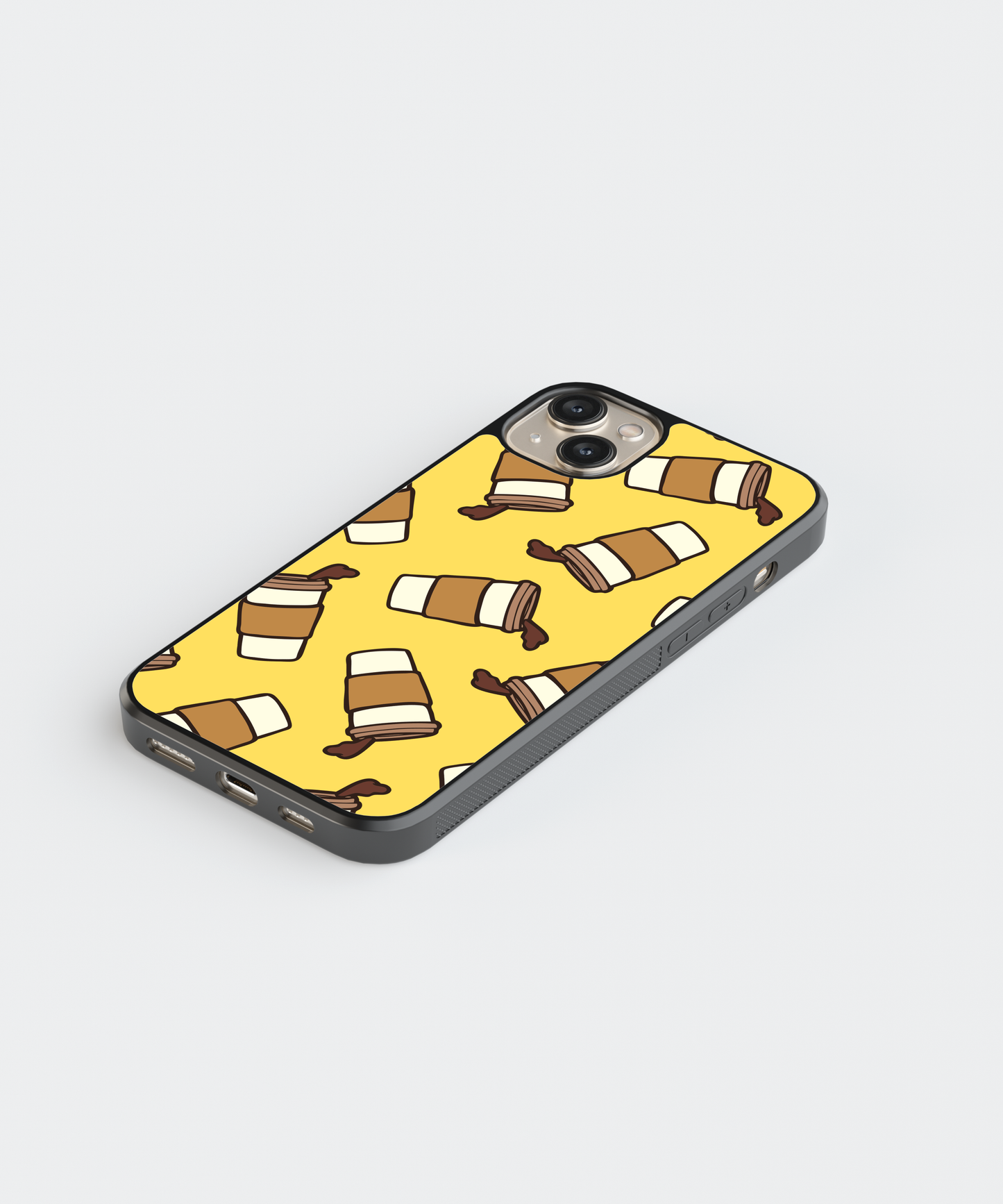 Coffee Cups Pattern Mobile phone case